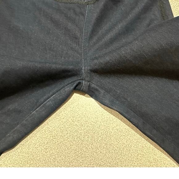 Tory Burch Sz 28 Pull On‎ Stretchy Denim Legging Dark Wash Jegging Elastic Waist - Picture 9 of 14